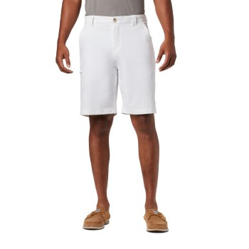 Columbia PFG Grander Marlin II Offshore, Pantalones Cortos Blancos Para Hombre | 235714-OKE